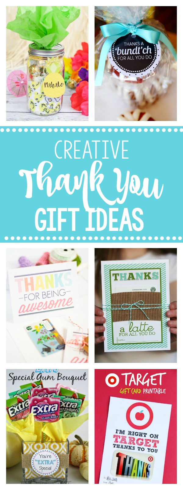 Thank Gift Ideas
 25 Creative & Unique Thank You Gifts – Fun Squared