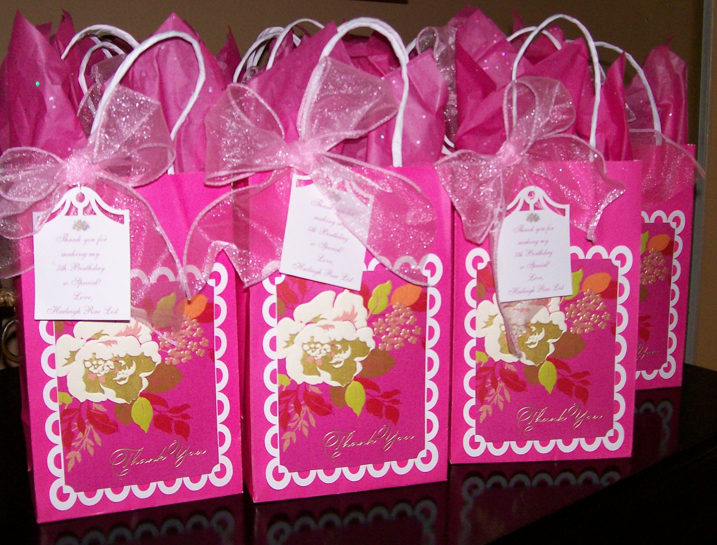Thank You For Coming To My Party Gift Ideas
 Little Girls Tea Party Thank you for ing to my party