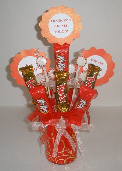 Thank You Gift Ideas For Family
 Candy Bouquet Gift