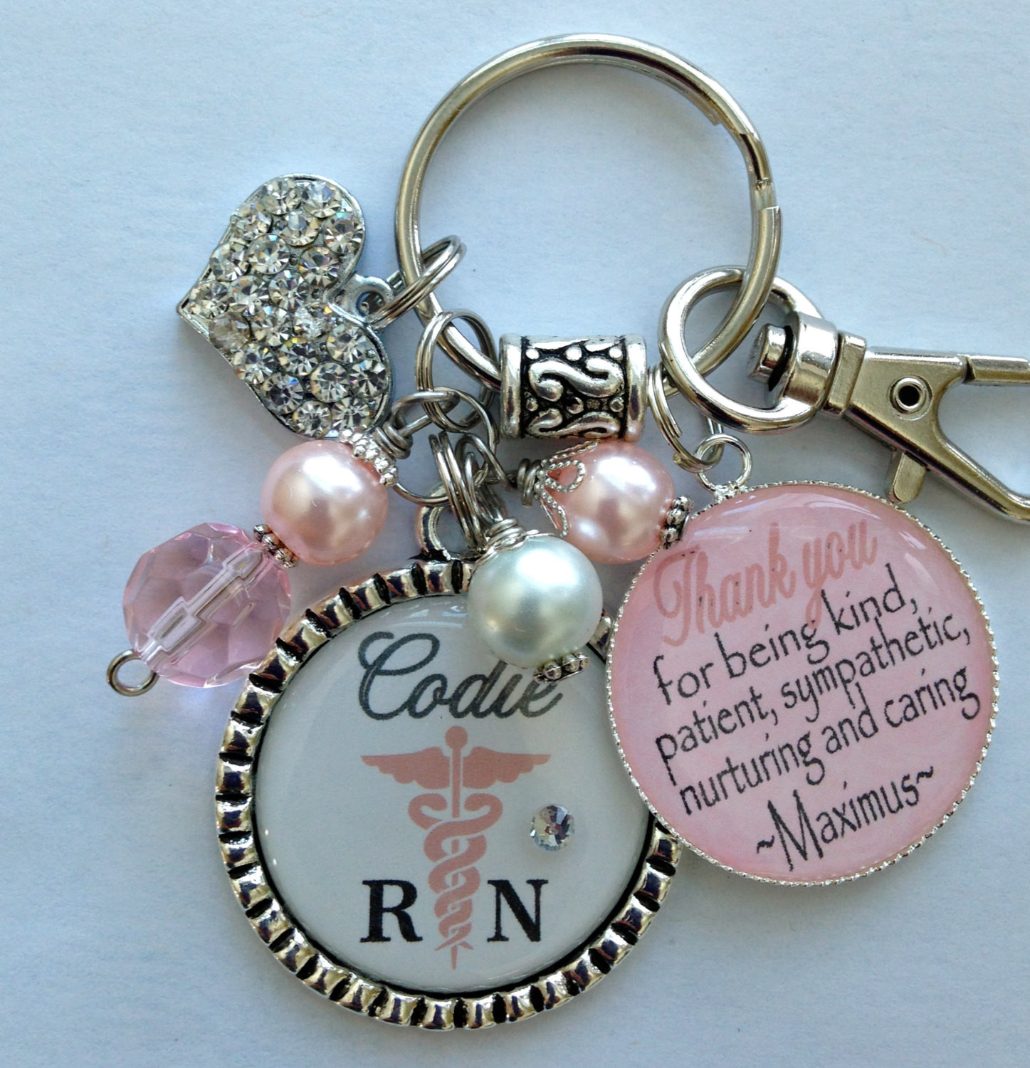 Thank You Gift Ideas For Medical Staff
 Medical Field t keychain Personalized Thank you for