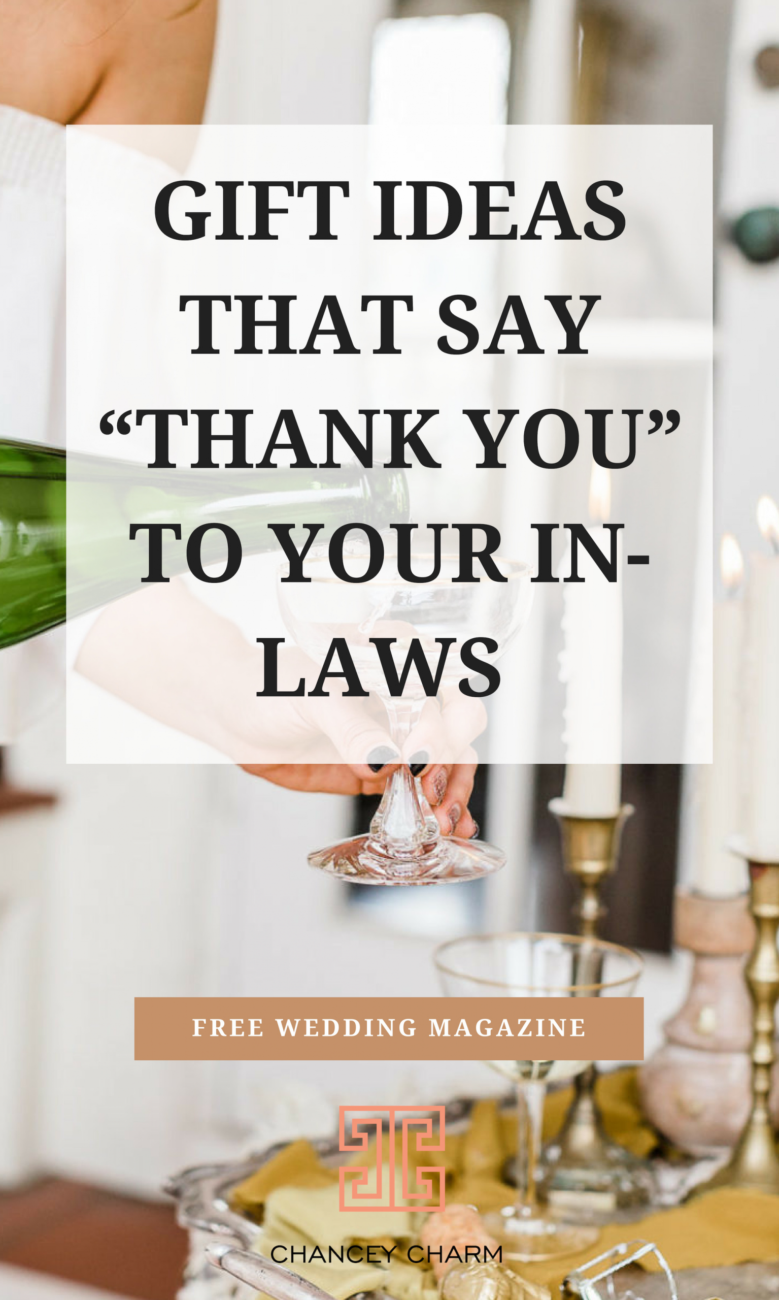 Thank You Gift Ideas For Wedding Planner
 Gift Ideas That Say "Thank You" To Your In Laws