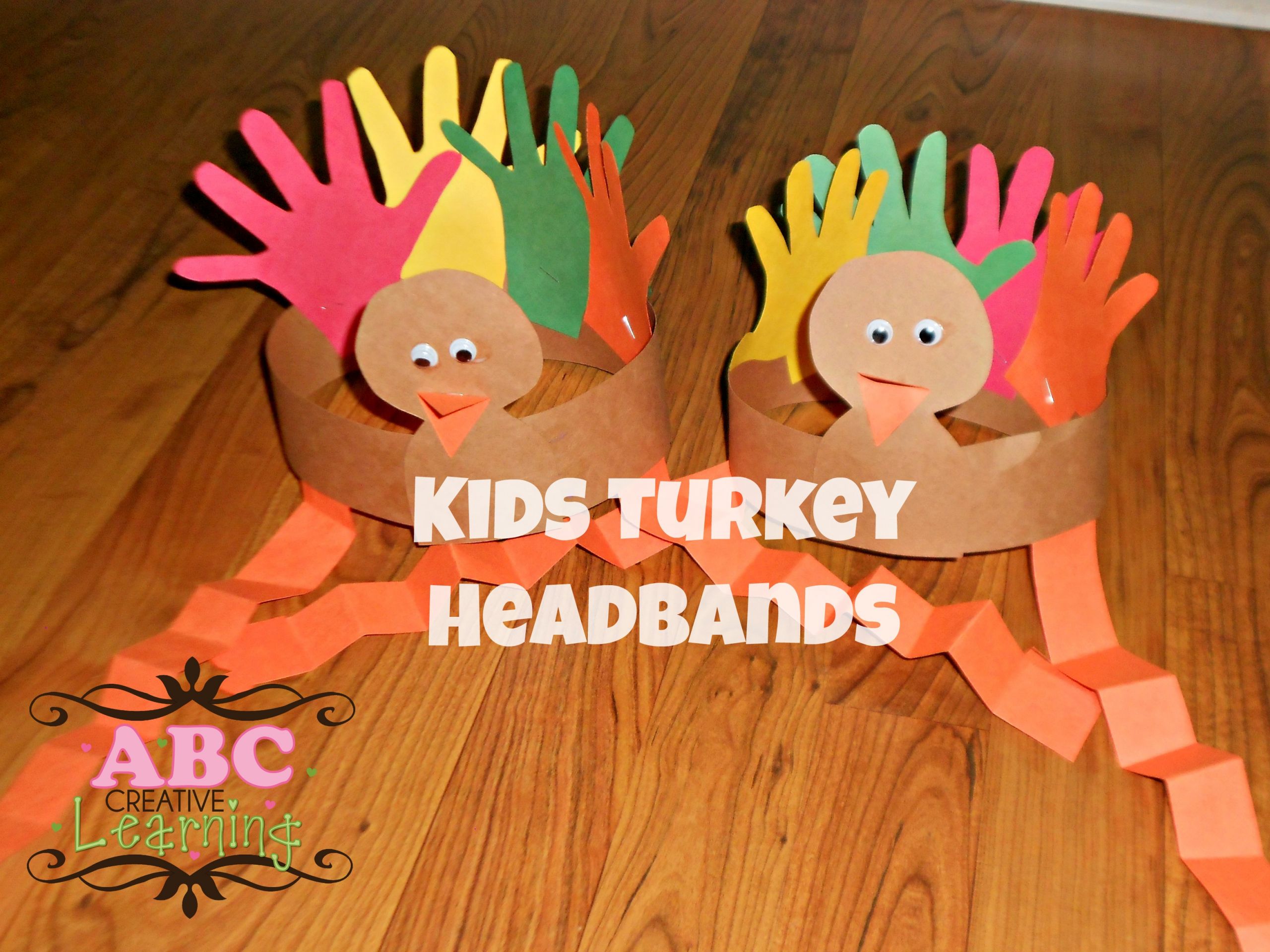 Thanksgiving Art For Preschoolers
 Turkey Headband Craft for Kids