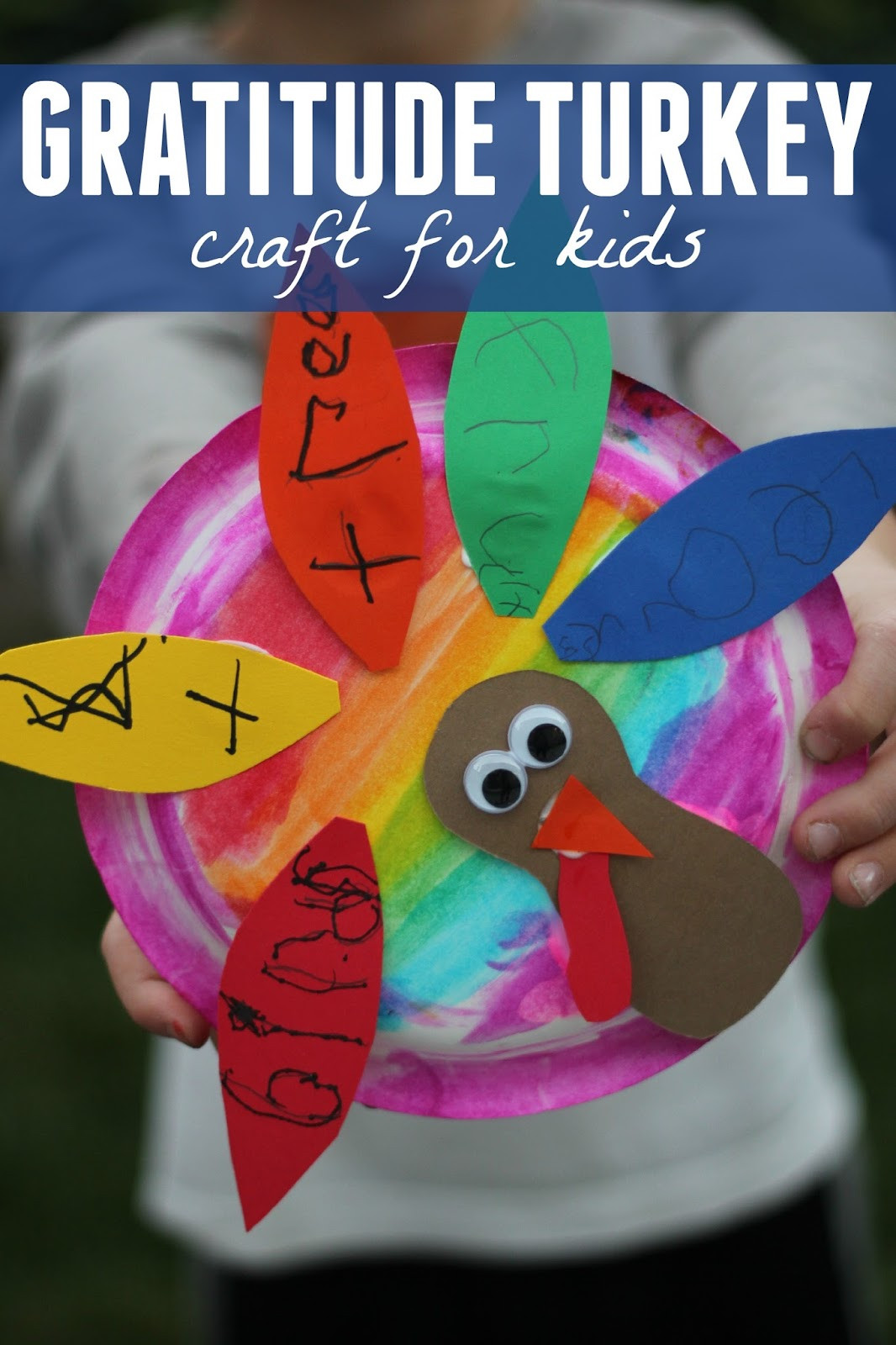 Thanksgiving Art Projects For Toddlers
 Toddler Approved Easy Turkey Paper Plate Gratitude Craft