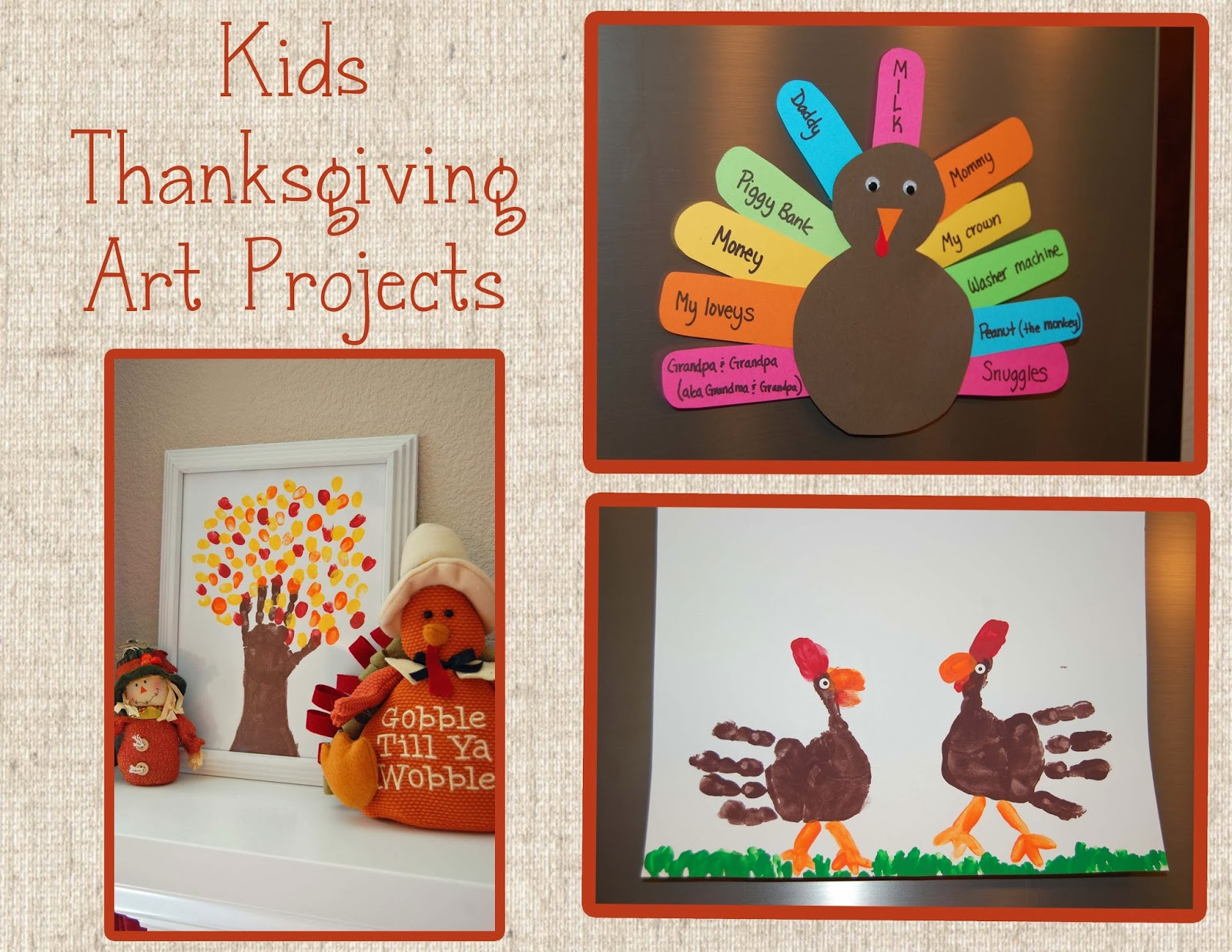 Thanksgiving Art Projects For Toddlers
 Thanksgiving Rewind Kids Thanksgiving Art Projects