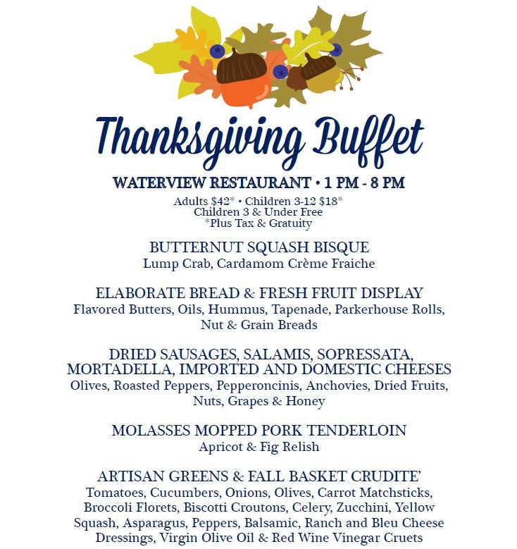 Thanksgiving Breakfast Menus
 Sundial s Thanksgiving Buffet 2014