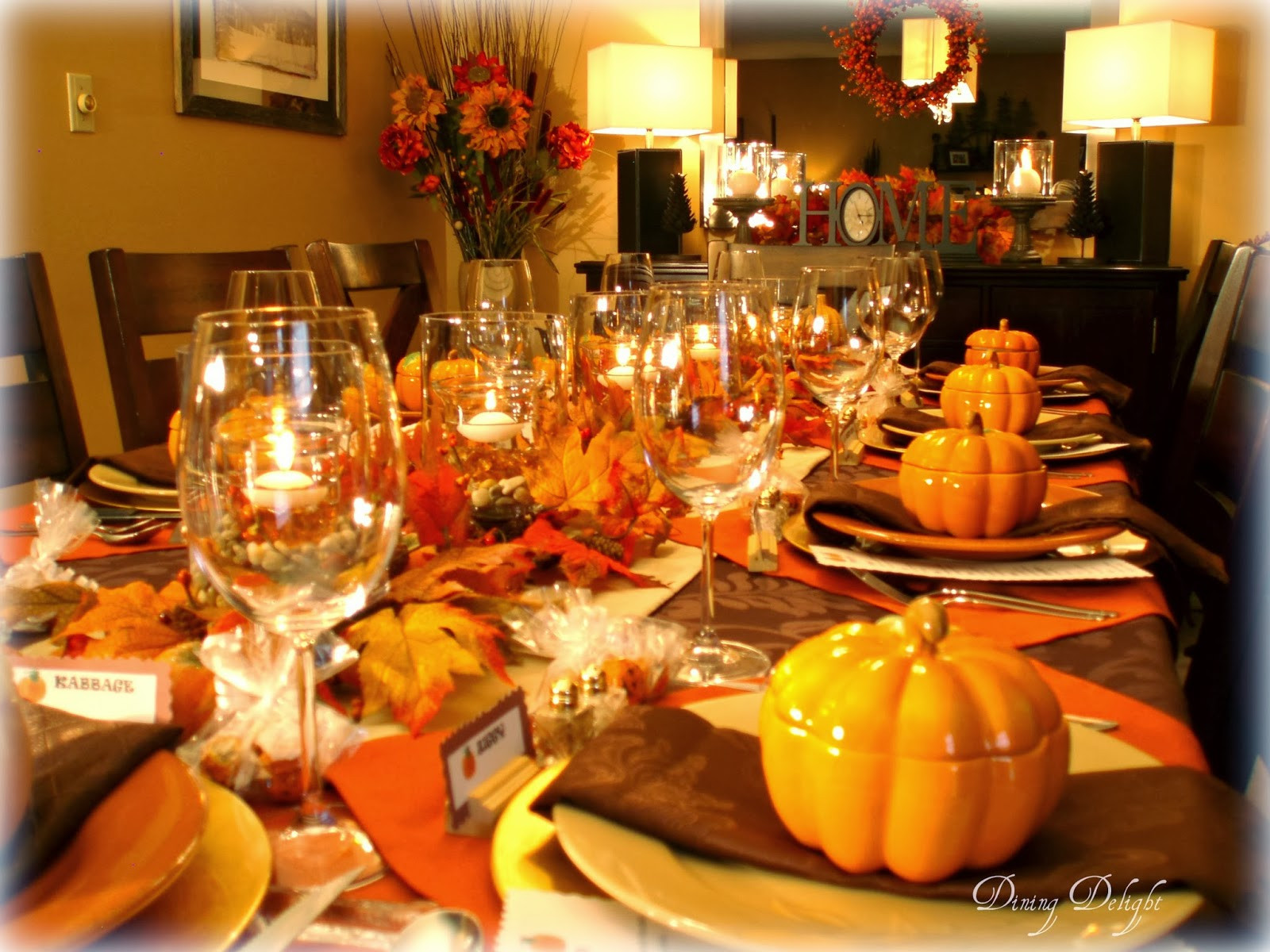 Thanksgiving Dinner Party Ideas
 Dining Delight Fall Dinner Party for Ten