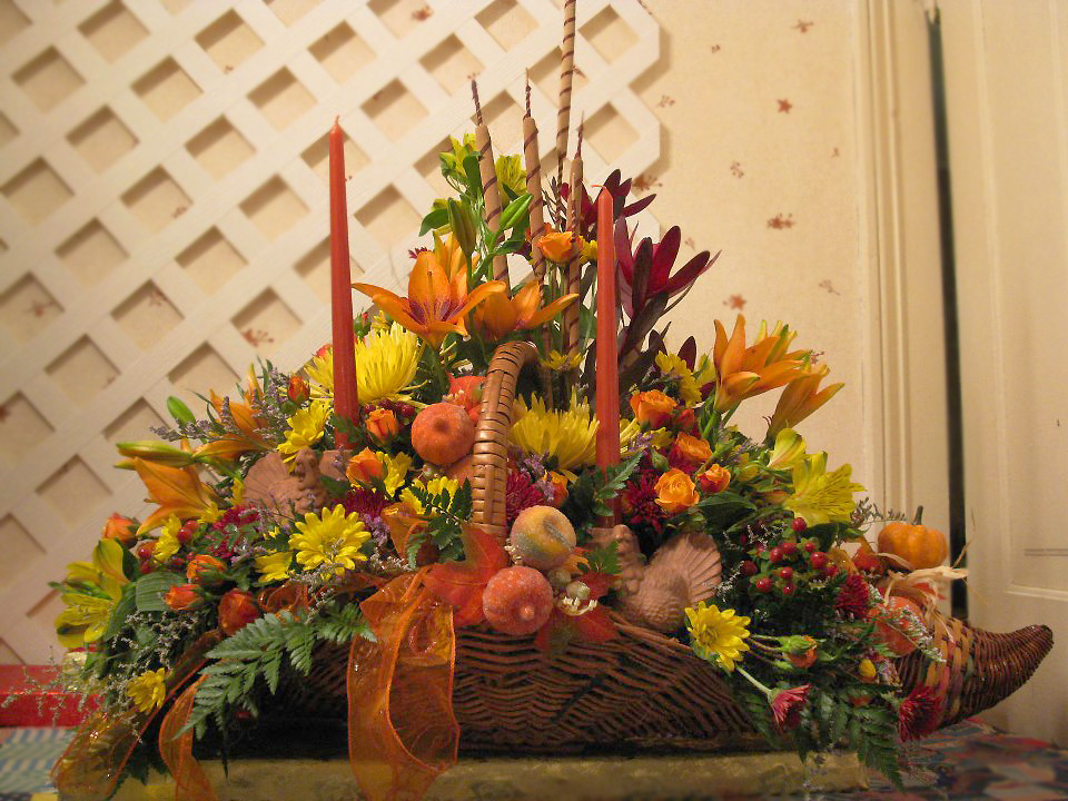 Thanksgiving Flower Arrangement
 Florist Friday Recap 11 24 – 11 30 Winter Is ing