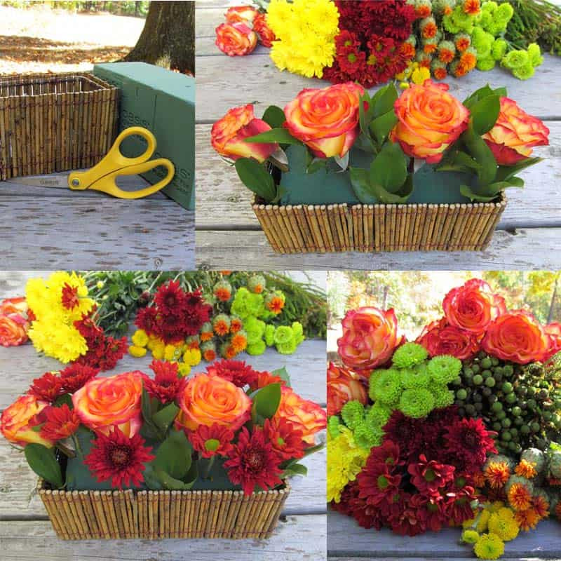 Thanksgiving Flower Arrangement
 Do It Yourself Thanksgiving Flowers Holiday Home Decor