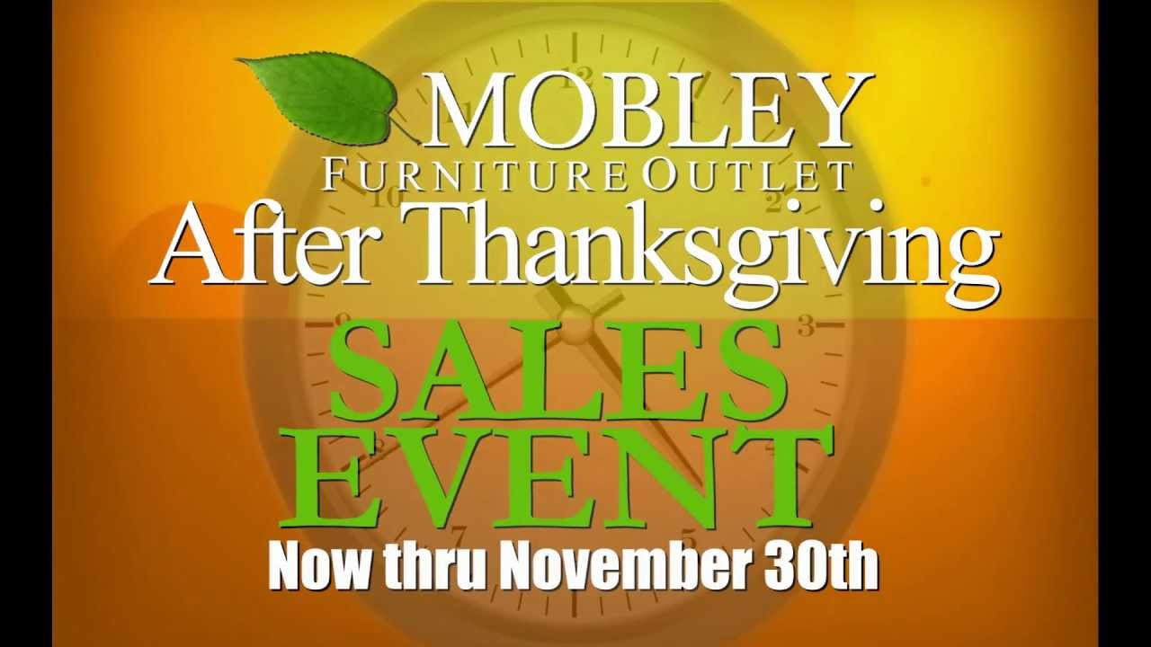 Thanksgiving Furniture Sale
 Mobley Furniture Outlet After Thanksgiving Sale 2012
