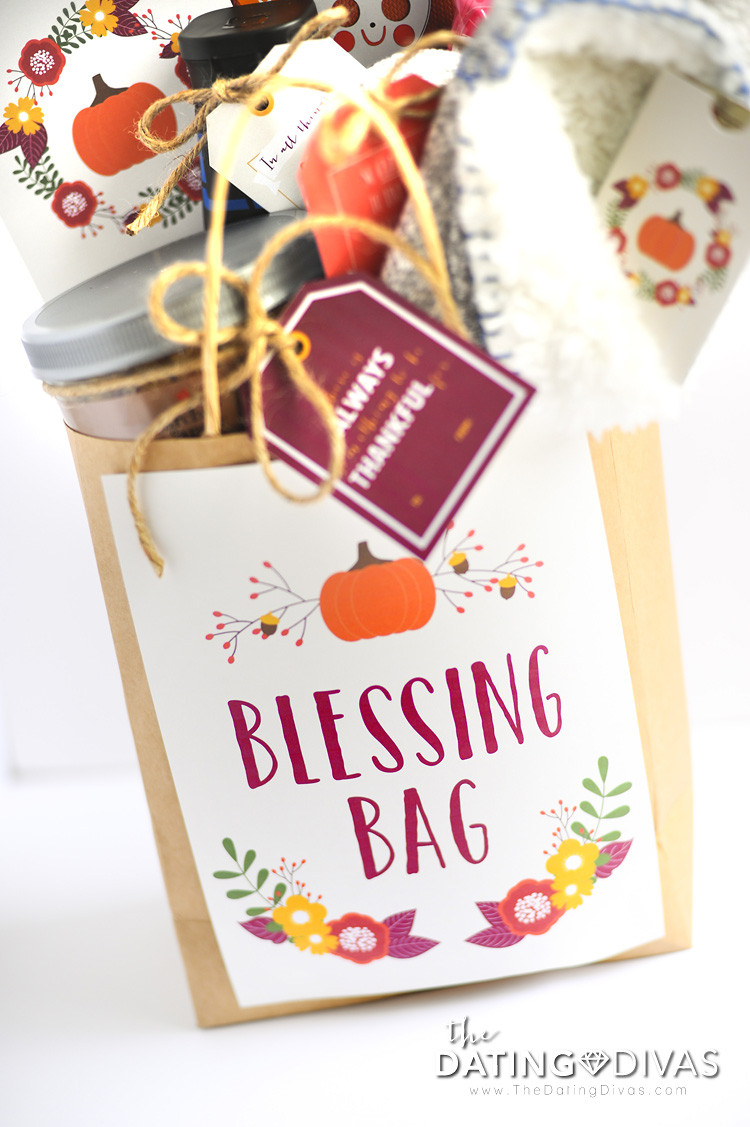 Thanksgiving Gift Ideas For The Family
 Blessing Bag
