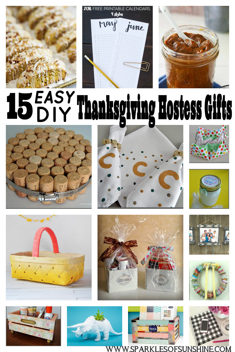 Thanksgiving Hostess Gift Ideas Homemade
 15 Easy DIY Thanksgiving Hostess Gifts Sparkles of Sunshine