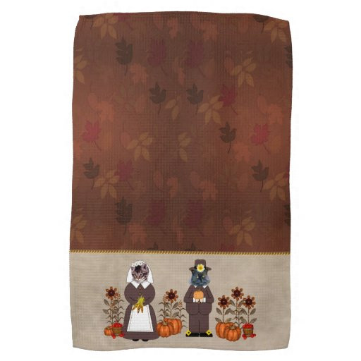 Thanksgiving Kitchen Towels
 Thanksgiving Cats Kitchen Towel