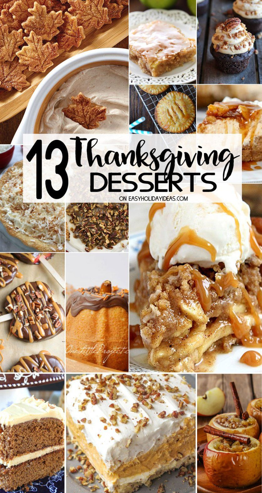 Thanksgiving Pies List
 Best Thanksgiving Desserts to please everyone on your