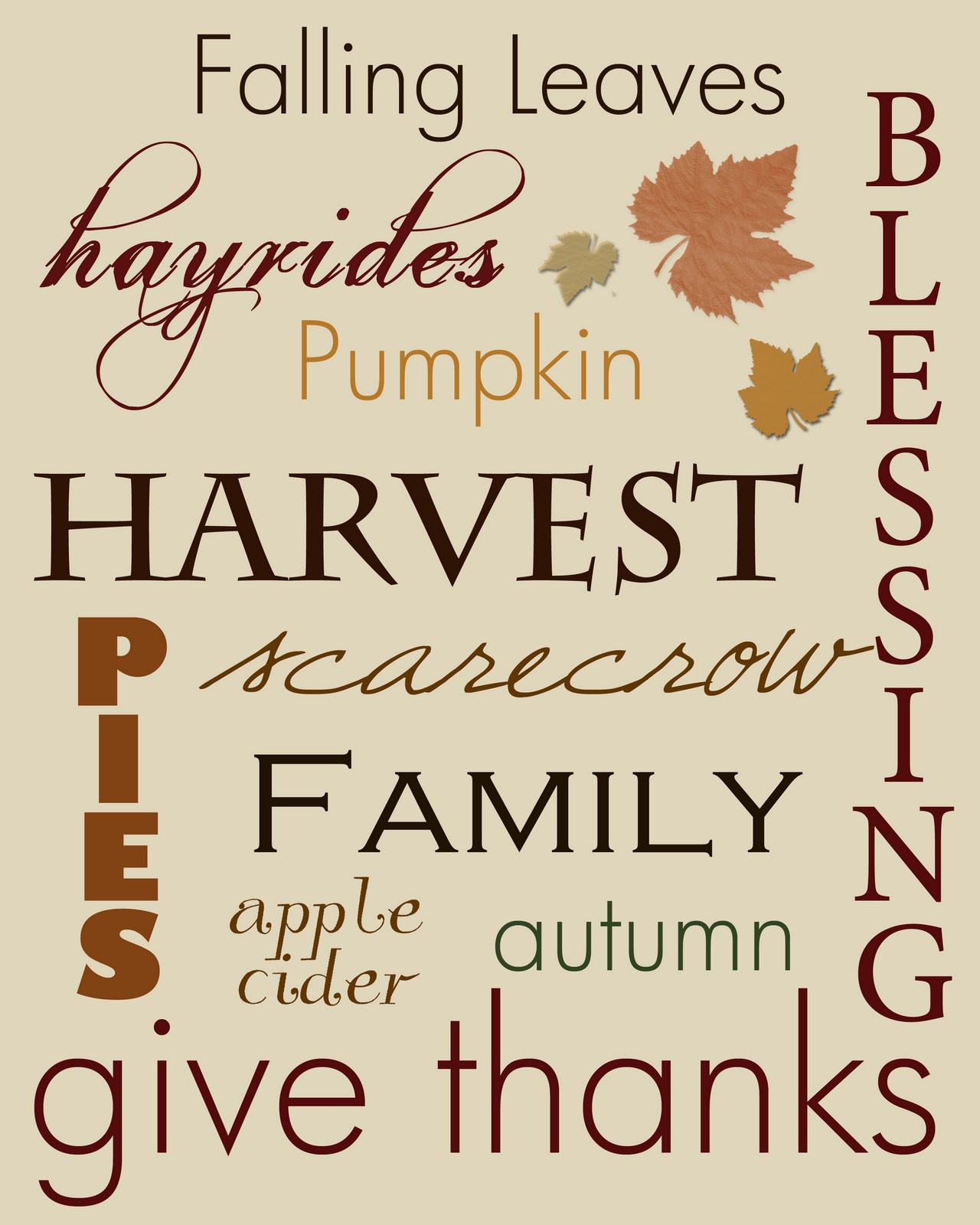 Thanksgiving Quotes Cute
 Thanksgiving Subway Art Printables Blooming Homestead