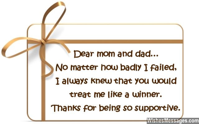 Thanksgiving Quotes For Parents
 Thank You Notes for Parents Messages for Mom and Dad