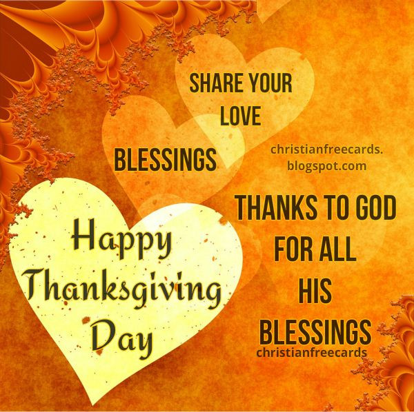 Thanksgiving Quotes Jesus
 Happy Thanksgiving Day 2017 Christian Card Thanks to God