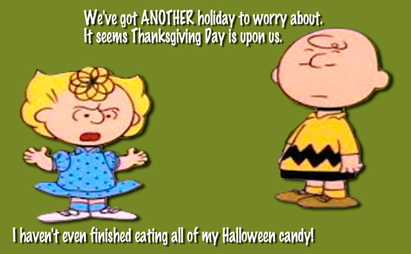 Thanksgiving Quotes Peanuts
 A Charlie Brown Thanksgiving
