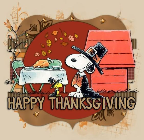 Thanksgiving Quotes Peanuts
 Snoopy Pilgrim Happy Thanksgiving Quote s