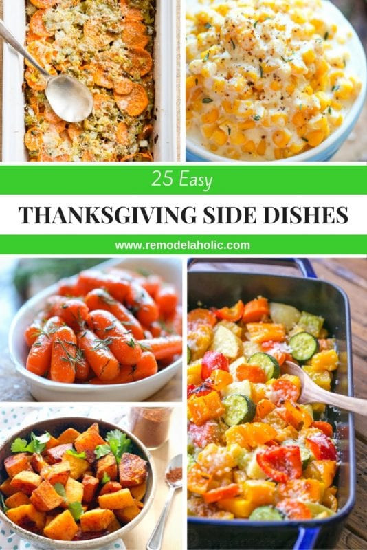 Thanksgiving Side Dishes Pinterest
 Remodelaholic