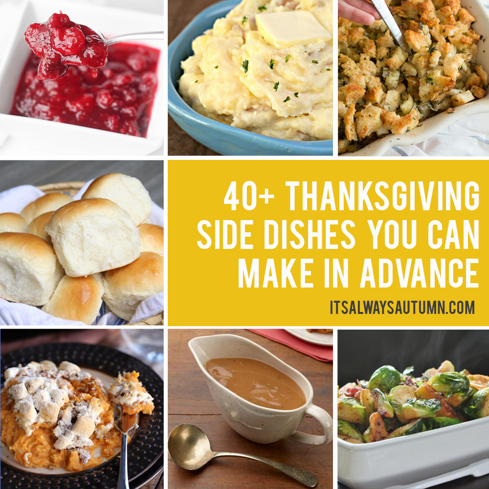 Thanksgiving Side Dishes Pinterest
 the BEST LIST of Thanksgiving side dishes you can make