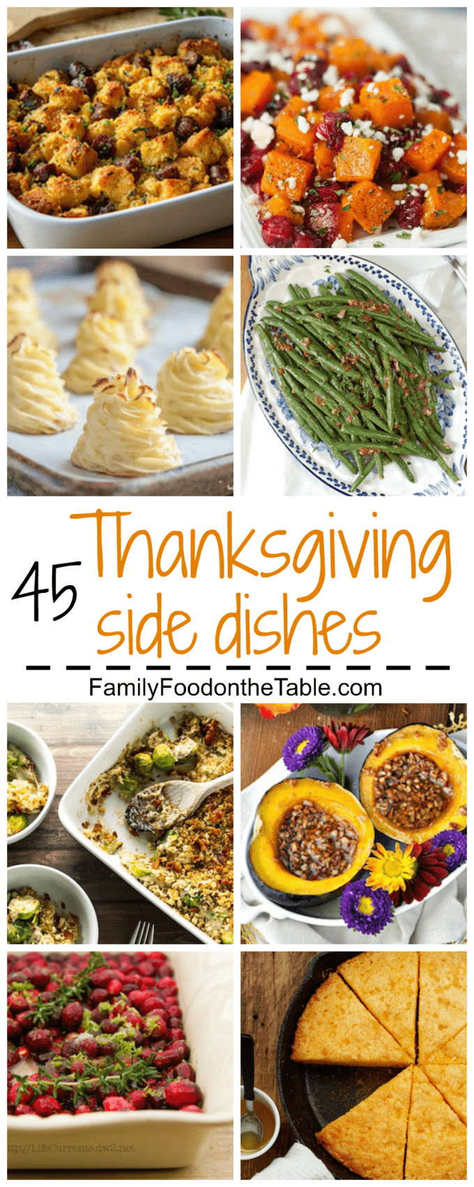 Thanksgiving Side Dishes Pinterest
 45 Thanksgiving side dishes recipe round up Family