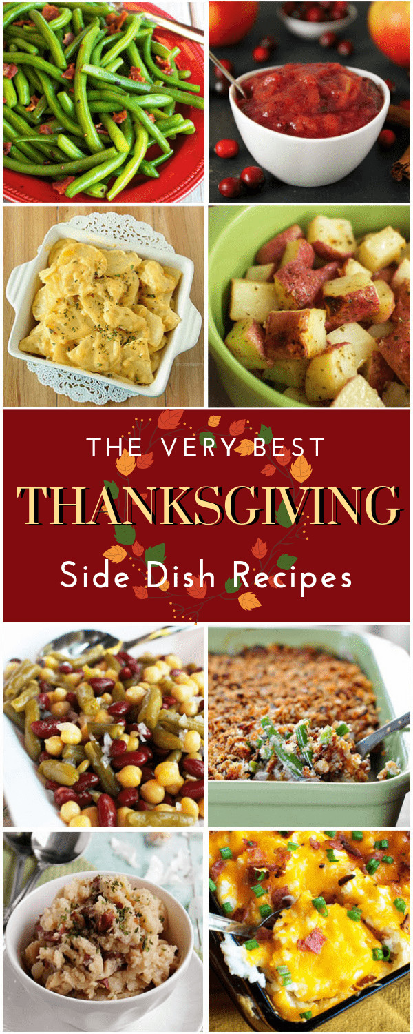 Thanksgiving Side Dishes Recipes
 The Very Best Thanksgiving Side Dish Recipes Cupcake Diaries