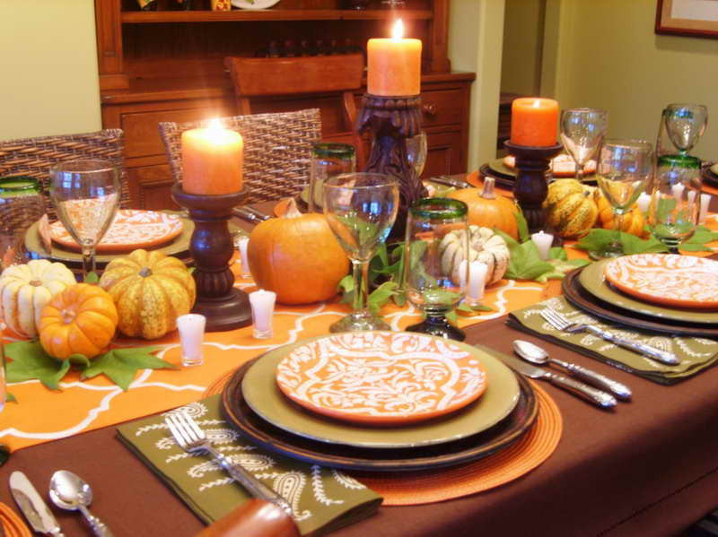 Thanksgiving Table Decorations
 How to Dress Up Your Thanksgiving Table I Don t Have