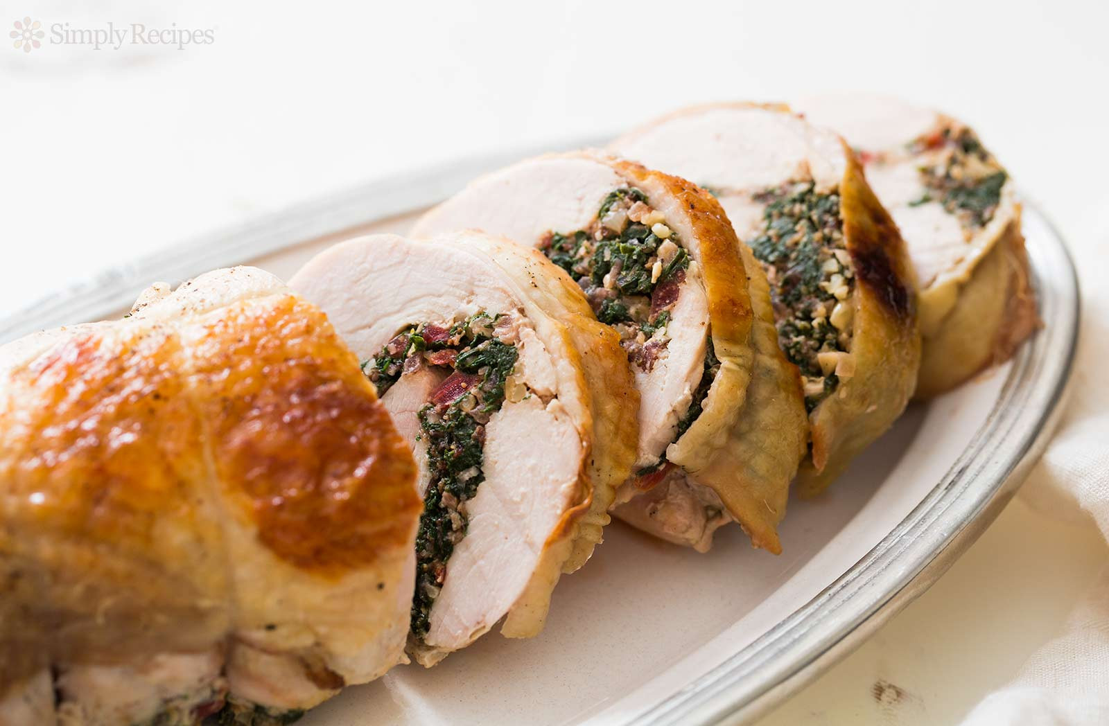 Thanksgiving Turkey Breast Recipe
 Chard and Prosciutto Stuffed Turkey Breast Recipe