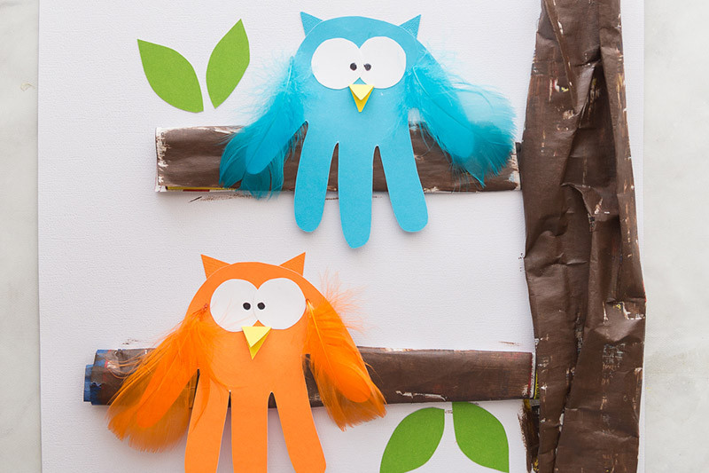 The Best Ideas For Kids
 Owl Handprint The Best Ideas for Kids