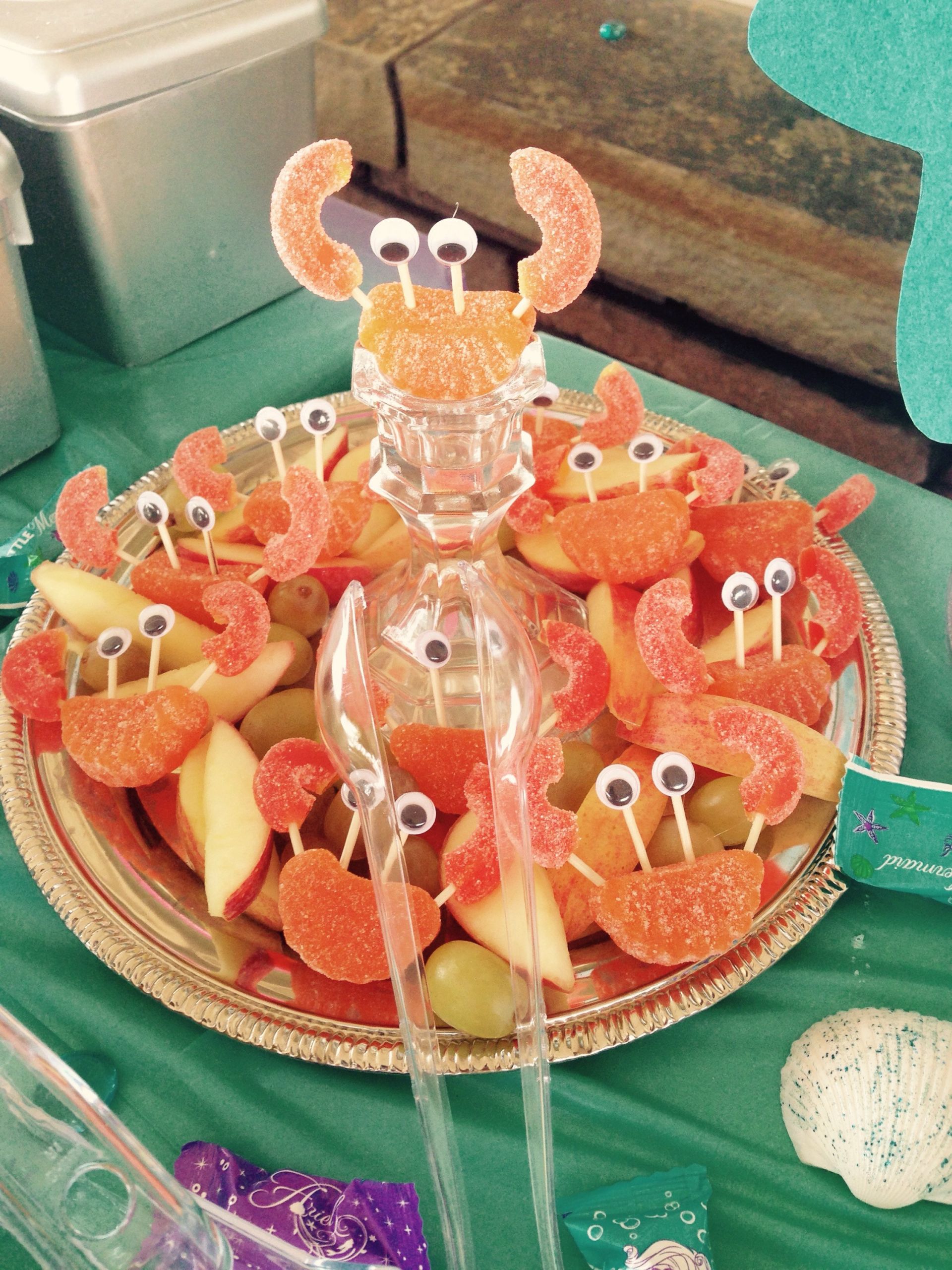 The Little Mermaid Party Food Ideas
 The Little Mermaid themed Birthday Party