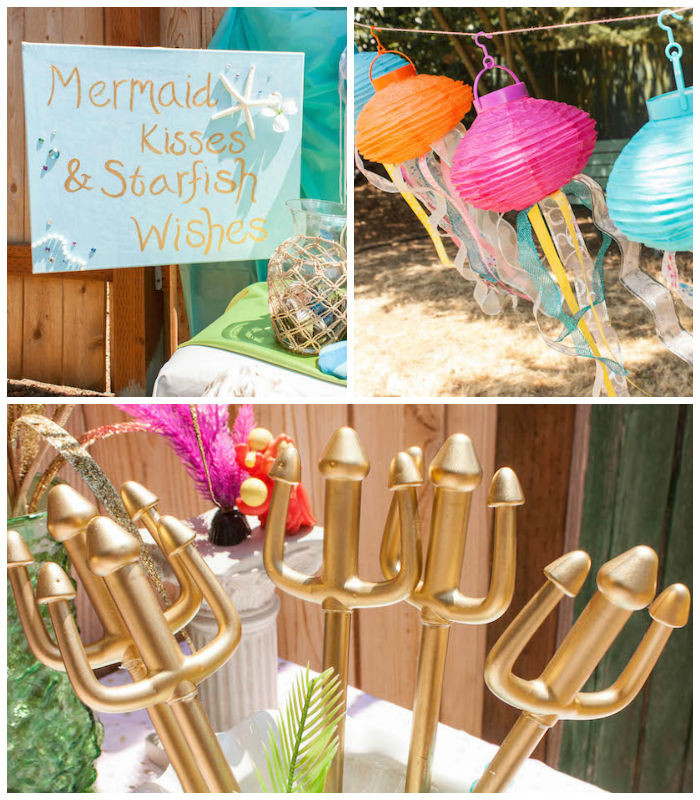 The Little Mermaid Theme Party Ideas
 Kara s Party Ideas Little Mermaid Themed Birthday Party