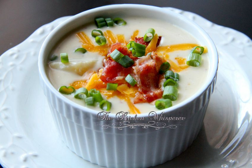 Thick Potato Soup
 Thick ‘n Creamy Loaded Potato Soup