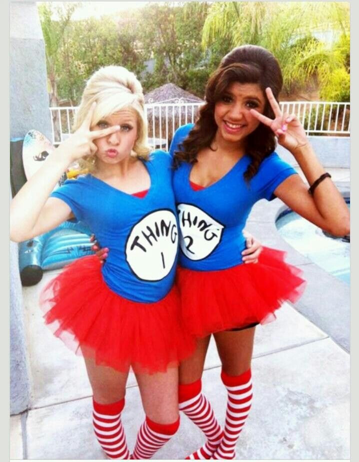 Thing 1 Costume DIY
 Thing 1 and Thing 2 costume idea rfect for Halloween