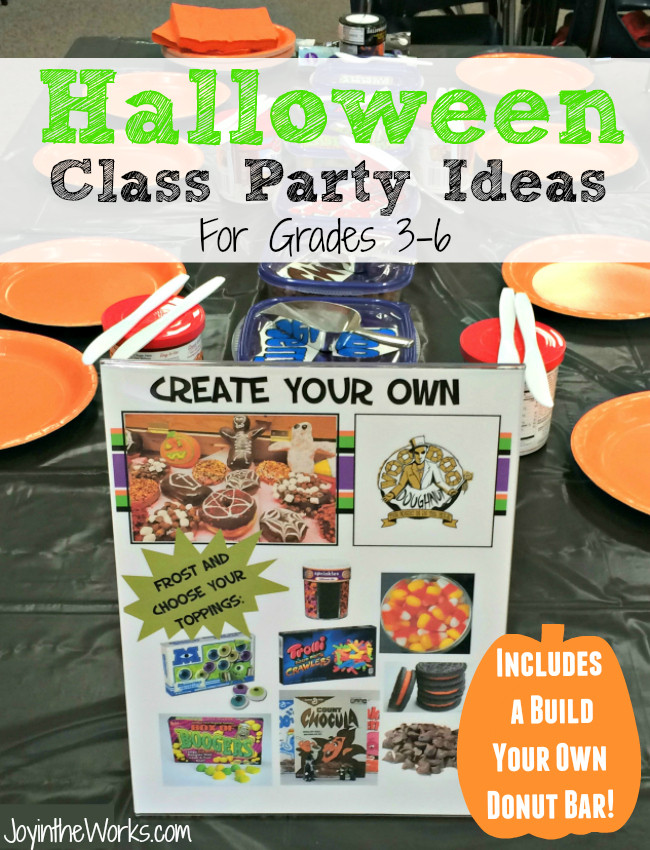 Third Grade Halloween Party Ideas
 Halloween Class Party Ideas for Grades 3 6 Joy in the Works