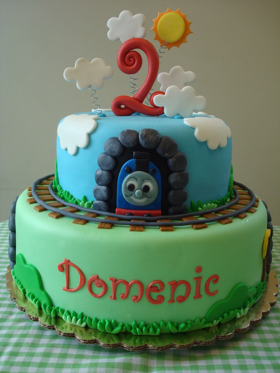 Thomas Train Birthday Cake
 Thomas The Train Cake CakeCentral