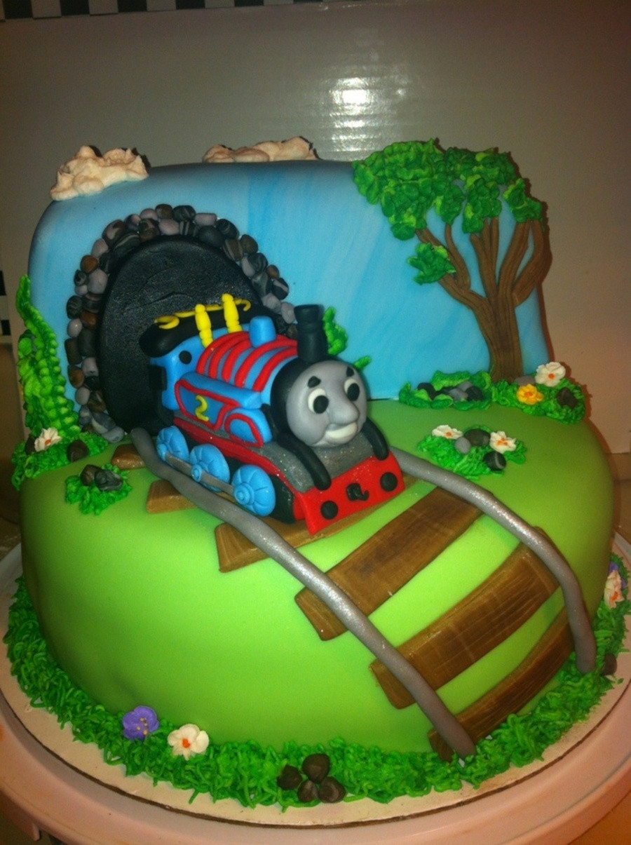 Thomas Train Birthday Cake
 Thomas The Train Cake CakeCentral