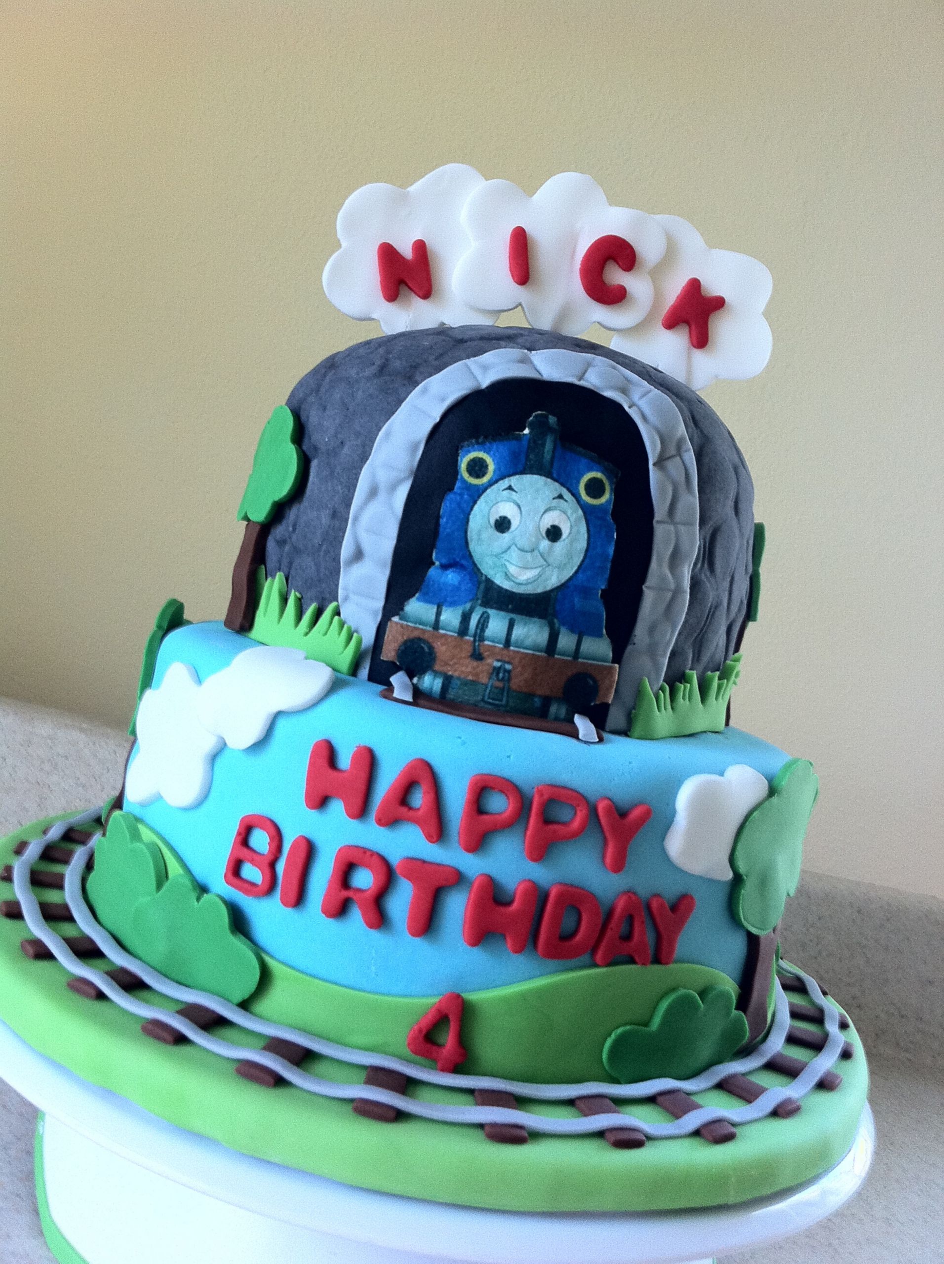 Thomas Train Birthday Cake
 Thomas the Train birthday cake