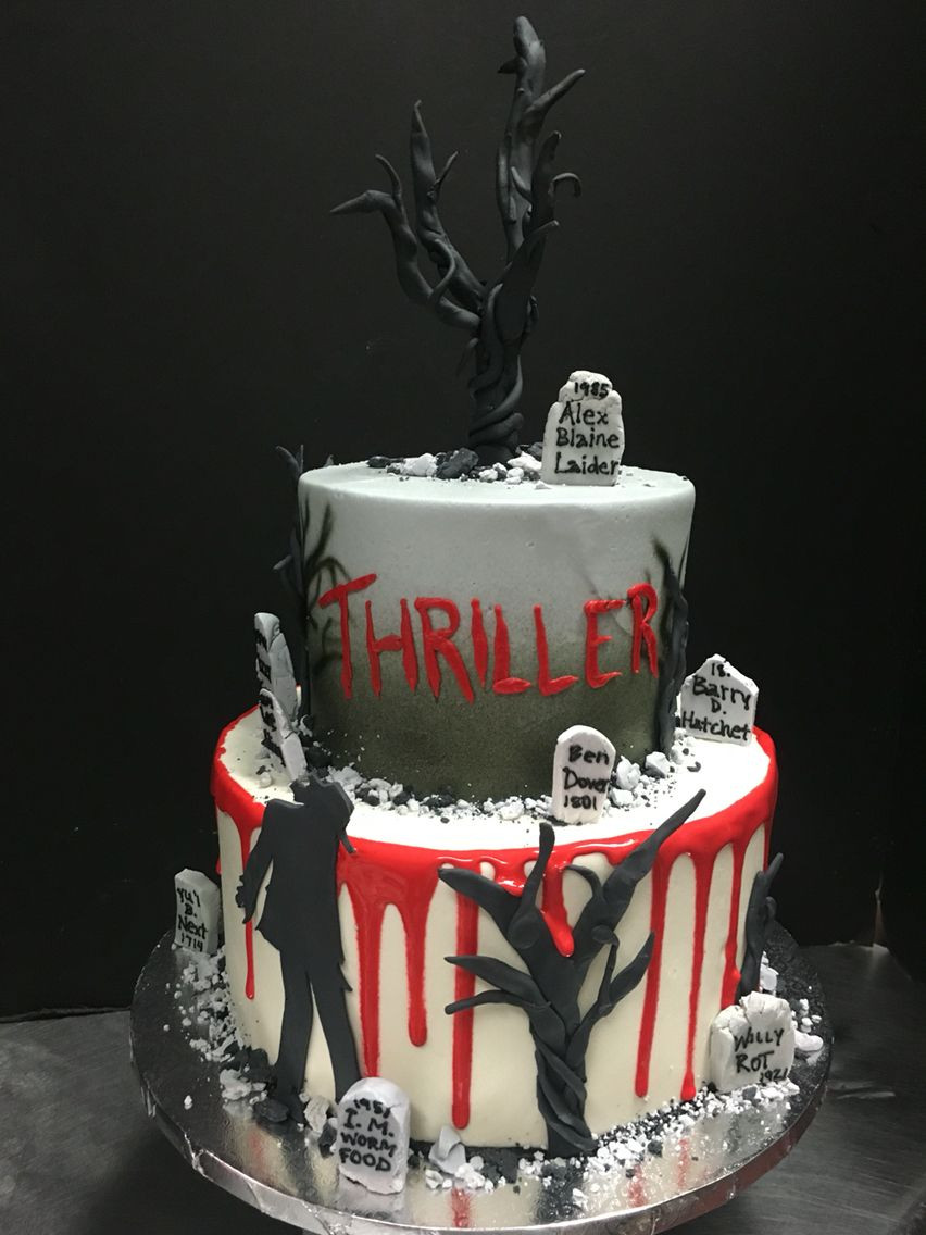 Thriller Halloween Party Ideas
 Thriller birthday cake