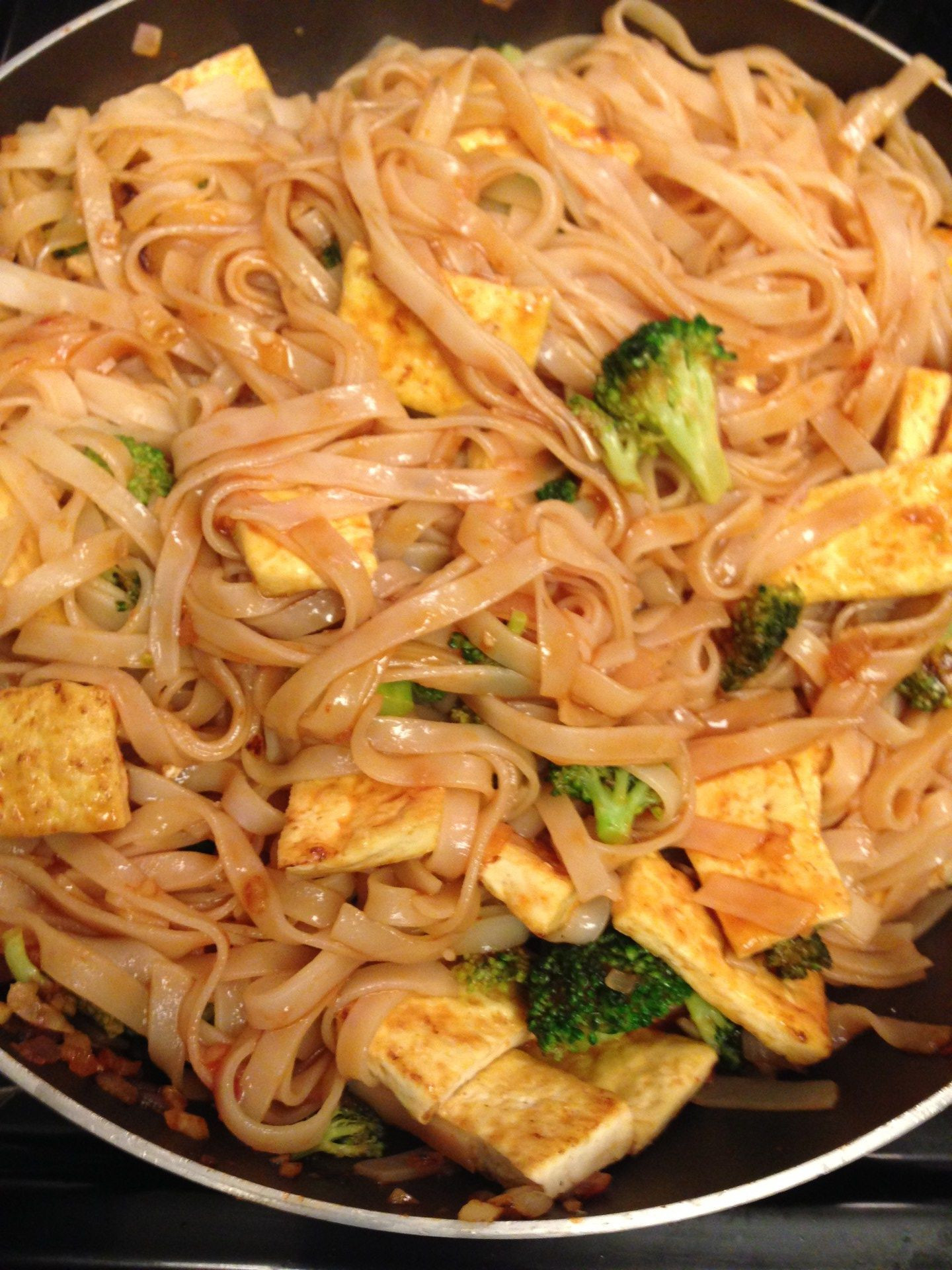 Thug Kitchen Pad Thai
 Ve able Pad Thai with Dry Fried Tofu from Thug Kitchen