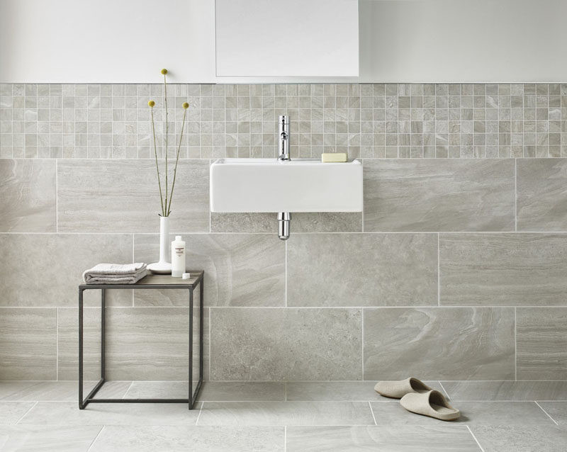 Tile A Bathroom Wall
 Bathroom Tile Idea Use Tiles The Floor And