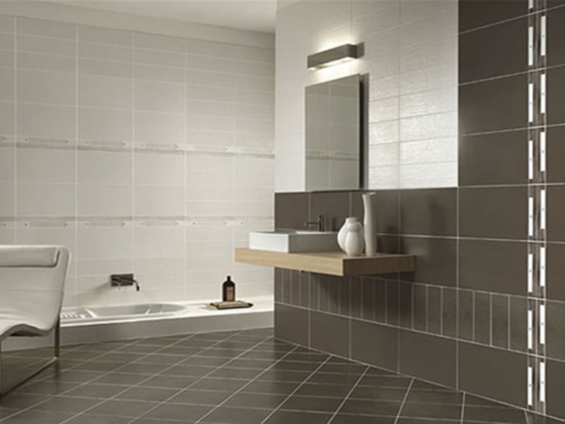 Tile A Bathroom Wall
 30 amazing pictures decorative bathroom tile designs ideas