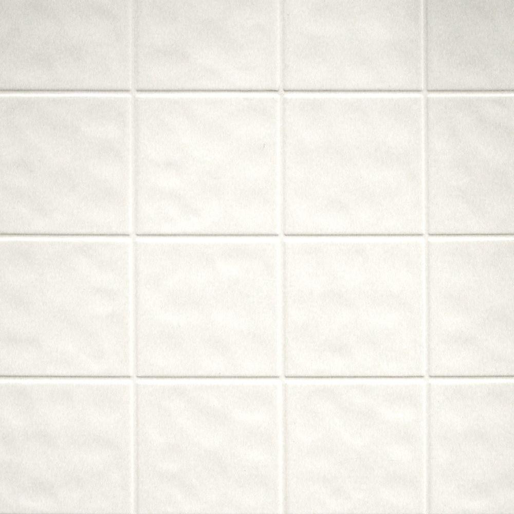 Tileboard For Bathroom Walls
 Aquatile 1 8 in x 48 in X 96 in Toned White Tileboard