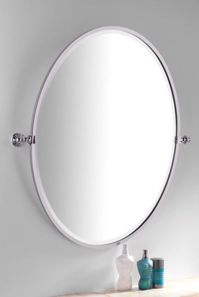 Tilting Bathroom Mirror
 Classic Bathroom Mirror Tilting Oval