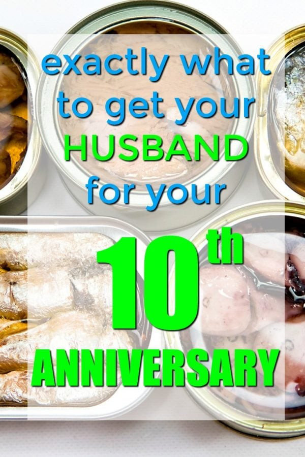 Tin Anniversary Gift Ideas
 100 Traditional Tin 10th Anniversary Gifts for Him