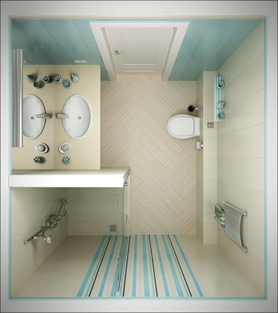 Tiny House Bathroom Design
 Decorating A Small Bathroom in the Simplest Way on a Tight