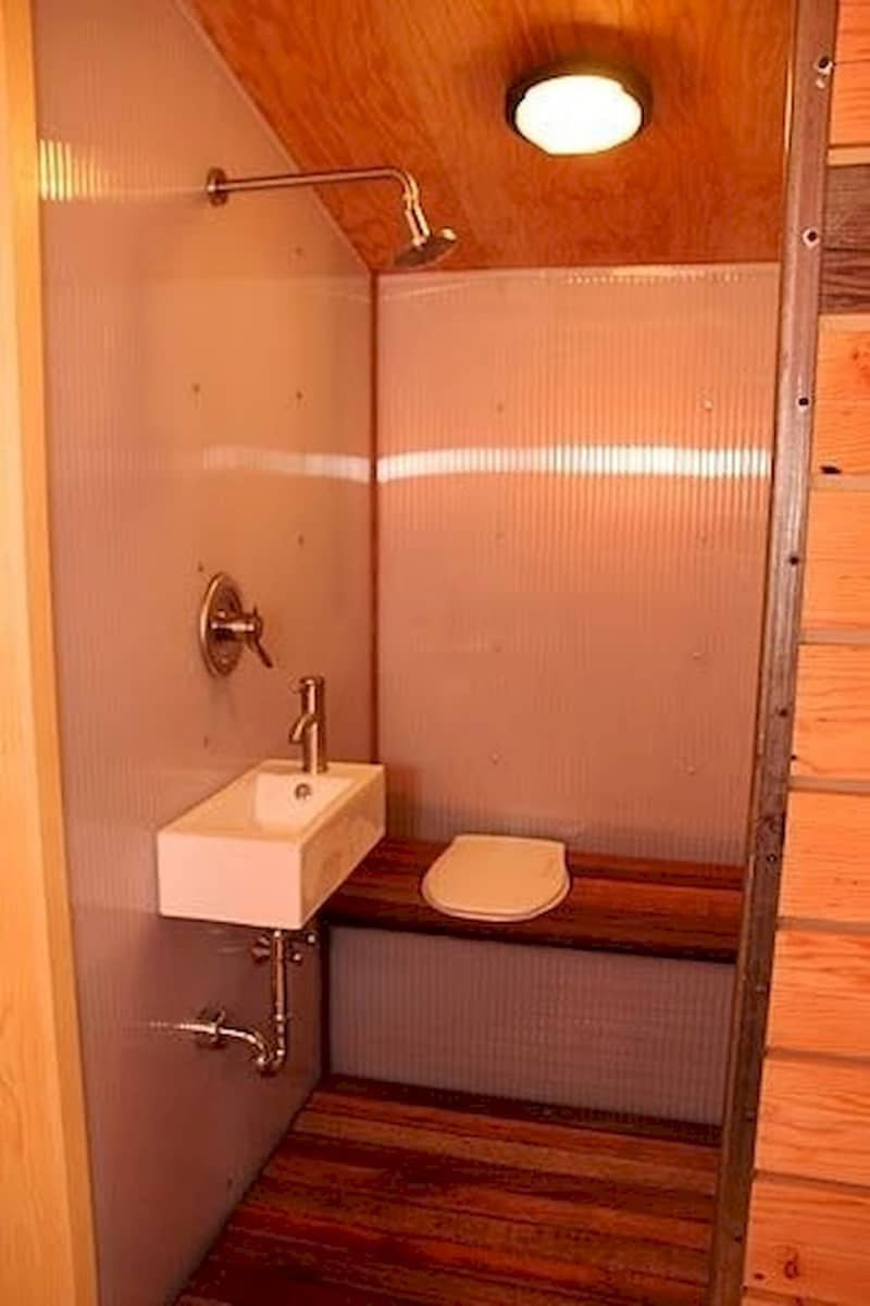 Tiny House Bathroom Design
 Genius Tiny Bathroom Designs That Save Space
