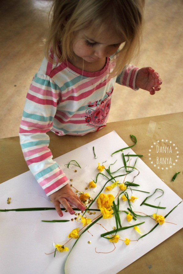 Toddler Art And Craft Projects
 Australian Wattle Craft for Kids – Danya Banya