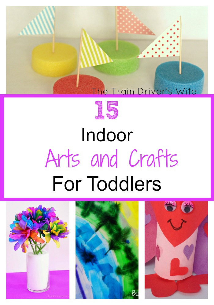 Toddler Art Craft
 15 Indoor Arts and Crafts for Toddlers