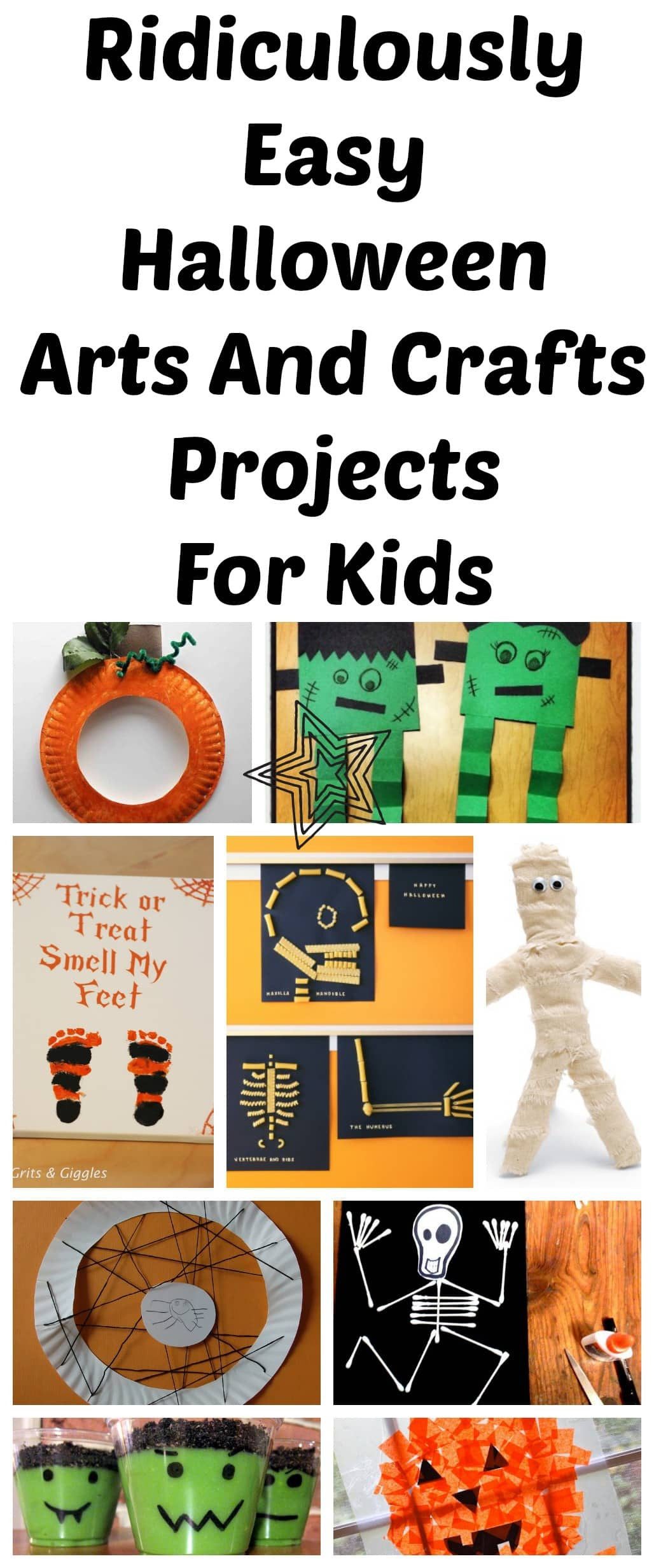 Toddler Arts And Craft Projects
 10 Ridiculously Easy Halloween Arts And Crafts Projects To