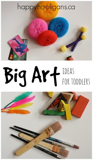 Toddler Artwork Ideas
 Painting Activities for Toddlers Happy Hooligans